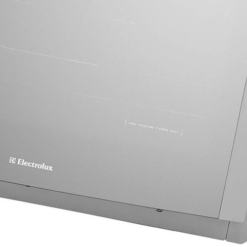 Fogão de Embutir Electrolux 76EFX 5 Bocas com Gril Elétrico e Timer Digital Painel Blue Touch, Inox