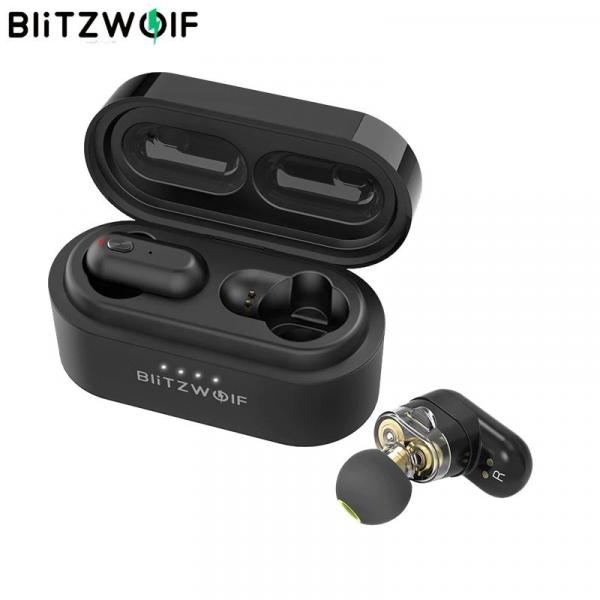 Fone Bluetooth 5.0 Blitzwolf Bw-fye7 True Hi-fi Stereo