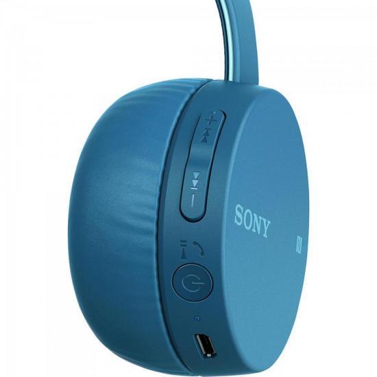 Fone Bluetooth Wh Ch400/l Azul Sony