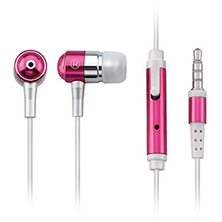 Tamanhos, Medidas e Dimensões do produto Fone de Ouvido Auricular com Microfone P2 Multilaser Rosa