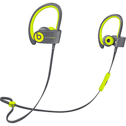 Fone de Ouvido Beats Powerbeats 2 Wireless Earphone Amarelo e Cinza