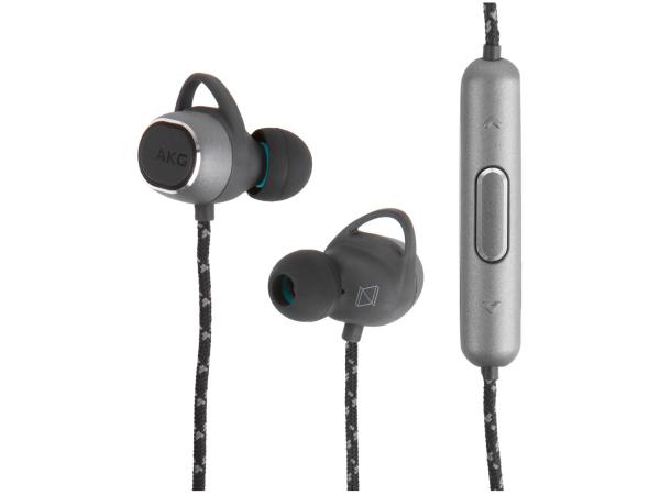 Fone de Ouvido Bluetooth AKG N200 Intra-auricular - com Microfone Preto