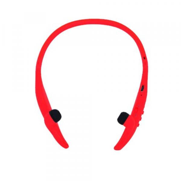 Fone de Ouvido Bluetooth FM / MP3 / SD Lc 702S Vermelho - Xtrad