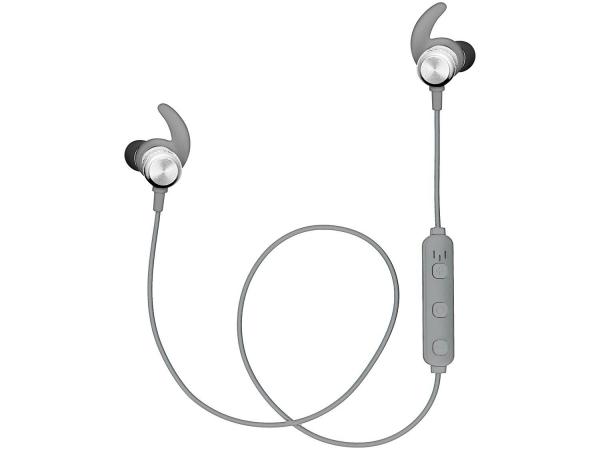 Tudo sobre 'Fone de Ouvido Bluetooth Geonav Intra Auricular - com Microfone Esportivo Cinza AER Move'