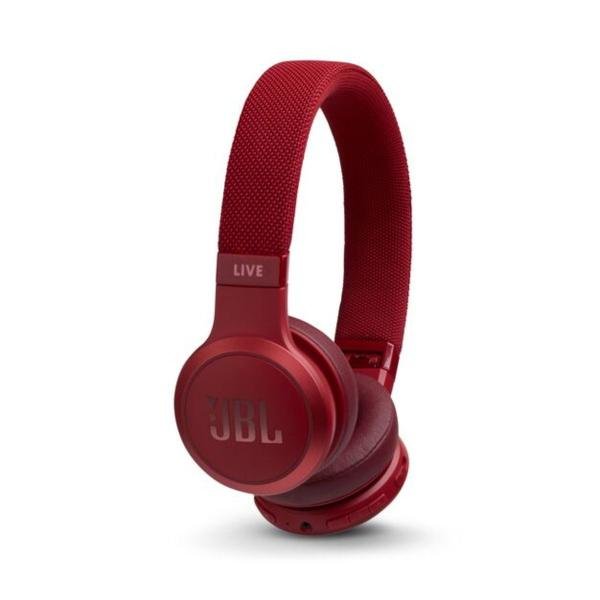 Fone de Ouvido Bluetooth Headphone Live 400BT Vermelho - JBL