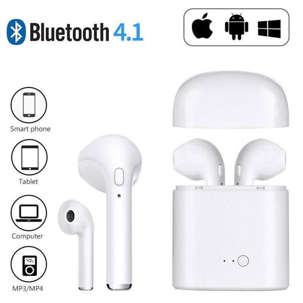 Fone de Ouvido Bluetooth I7s 4.1 Edr Tws True - Universal