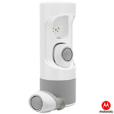 Fone de Ouvido Bluetooth Motorola VerveOnes Music Edition Cinza e Branco