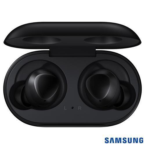 Fone de Ouvido Bluetooth Samsung Buds Galaxy - Intra-auricular com Microfone Preto