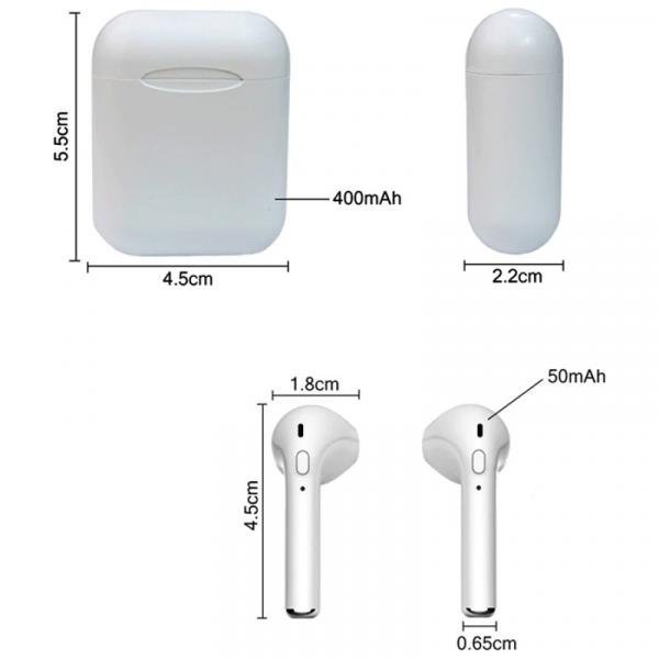 Fone de Ouvido Bluetooth Sem Fio Airpods Tws I11 Celular Universal - Import