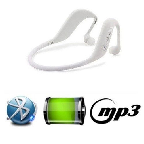 Fone De Ouvido Bluetooth Sem Fio Stereo Boas Lc-702s - Branco C