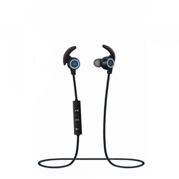 Fone de Ouvido Bluetooth SPORT AMW-810 Atende Ligação - Azul - Xtrad