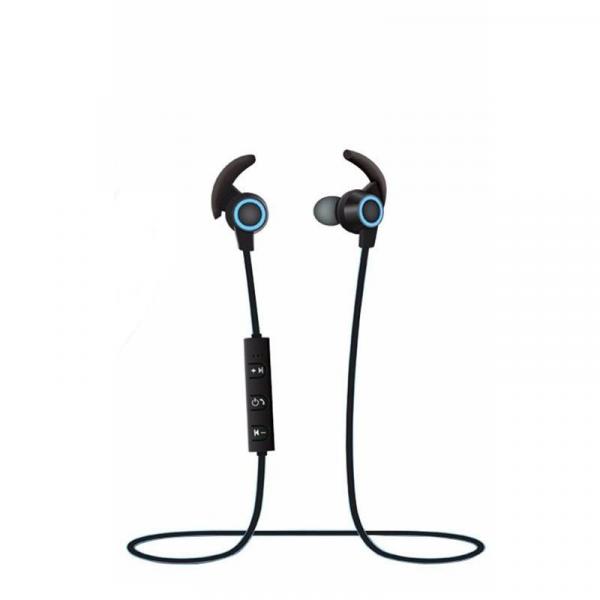 Fone de Ouvido Bluetooth SPORT AMW-810 Azul Atende Ligação - Xtrad
