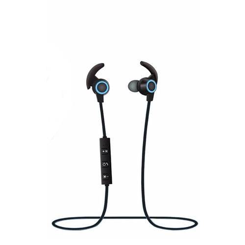 Fone de Ouvido Bluetooth SPORT AMW-810 Azul Atende Ligação