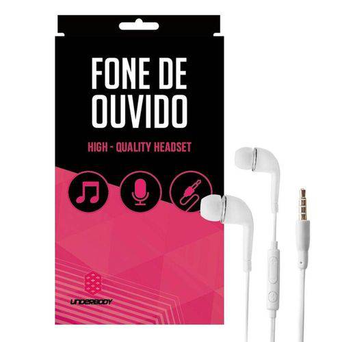 Fone de Ouvido Branco para Apple Iphone 4 e 4s - Xp