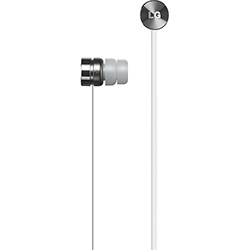 Fone de Ouvido com Fio Estéreo Branco Pino 3,5 Mm LG-HSSF410WI - LG