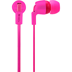 Fone de Ouvido com Microfone Multilaser Neon Series Intra-Auricular Rosa