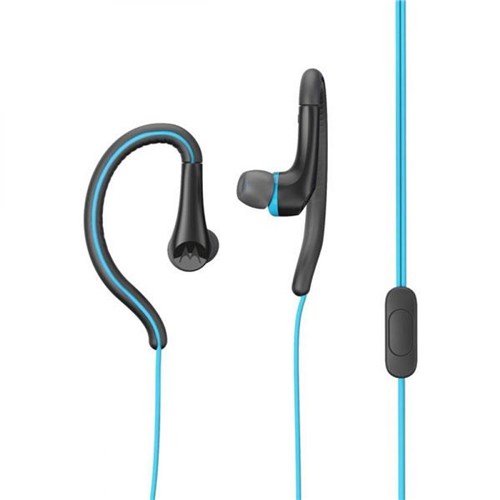 Fone de Ouvido Earbuds Sport Intra-auricular com Microfone Azul Motorola