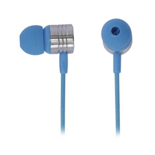 Fone de Ouvido Earphone com Microfone Maxprint - Neon Azul - 601220-1