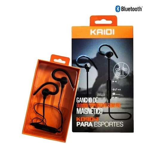 Fone de Ouvido Esportivo Bluetooth Kaidi Kd904
