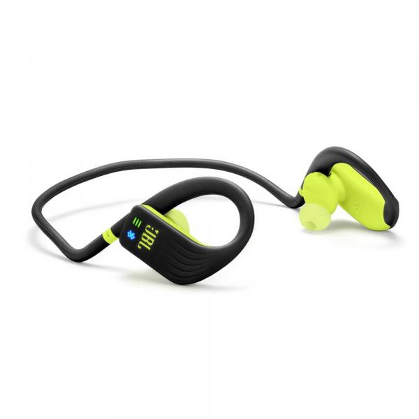 Fone de Ouvido Esportivo JBL Endurance Dive Waterproof IPX7 Bluetooth MP3 Player 1Gb Preto/Verde
