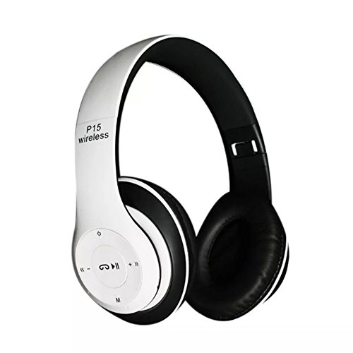 Fone de Ouvido Headphone Bluetooth 4.2 Fm/ Micro Sd Branco