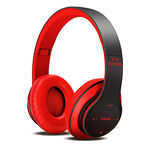 Fone de Ouvido Headphone Bluetooth 4.2 Fm/ Micro Sd Vermelho