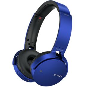 Fone de Ouvido Headphone Bluetooth Azul MDR-XB650BT - Sony