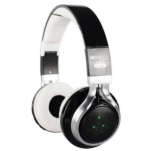 Fone de Ouvido Headphone Bluetooth P2 Micro Sd Fm Branco