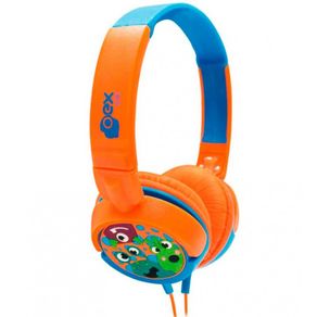 Tudo sobre 'Fone de Ouvido Headphone BOO! OEX HP301 Laranja e Azul'