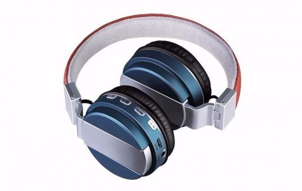 Fone de Ouvido Headphone Jb55 Metal Super Bass Wireless Bluetooth Sd Mp3 - Jm