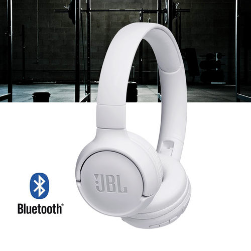 Fone de Ouvido Headphone Jbl Tune T 500 Branco Bt Bluetooth