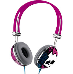 Fone de Ouvido Headphone Monster High Estampa 1 Multilaser Preto