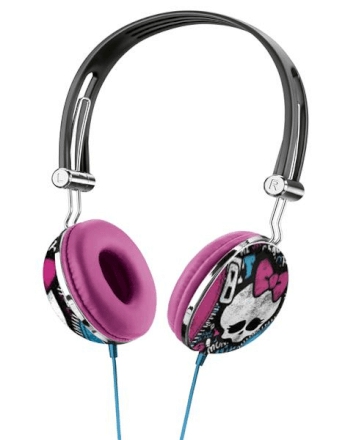 Fone de Ouvido Headphone Monster High Estampa - Multikids -