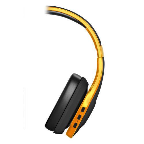 Tamanhos, Medidas e Dimensões do produto Fone de Ouvido Headphone Pulse Bluetooth Amarelo