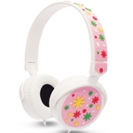 Tudo sobre 'Fone de Ouvido Headphone Rosa e Branco 608791 Maxprint'