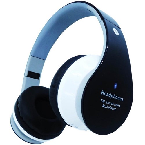 Fone De Ouvido Headphone Sem Fio Micro Sd Usb Fm Bluetooth