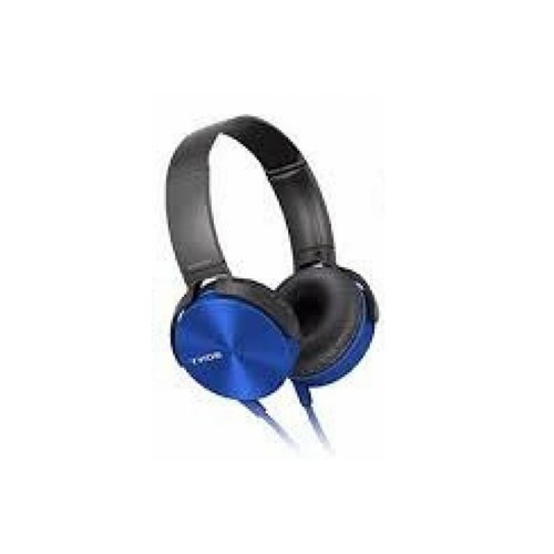 Fone de Ouvido Headphone Sony Mdr Xb450ap Azul