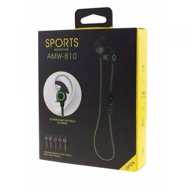 Fone de Ouvido Headphone Sports Amw-810 com Bluetooth - Estéreo - Lotus