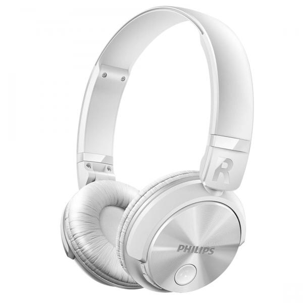Fone de Ouvido Headset Bluetooth Branco SHB3060WT/00 - Philips