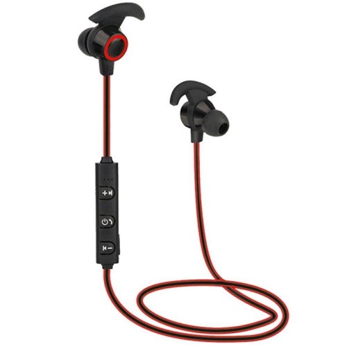 Fone de Ouvido Headset Bluetooth Sport Amw-810 Vermelho
