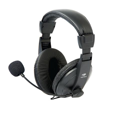 Fone de Ouvido Headset com Microfone Voicer Confort C3 Tech