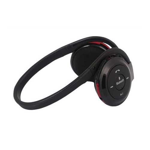 Fone De Ouvido Headset Estéreo Bluetooth Fm Preto- Bh-503