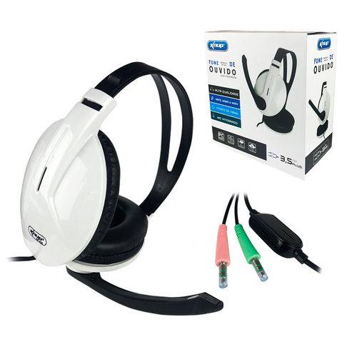 Tudo sobre 'Fone de Ouvido Headset Gamer com Microfone Integrado de Alta Qualidade KP-418'