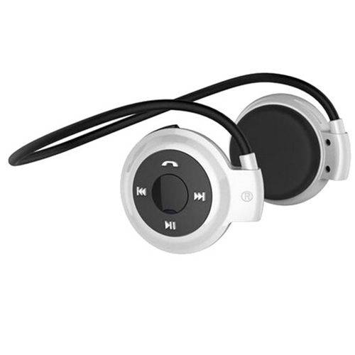 Fone de Ouvido Headset Sem Fio Bluetooth Mini 503 Prata