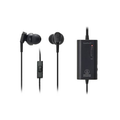 Tudo sobre 'Fone de Ouvido In Ear com Cancelamento Ativo de Ruído Quietpoint® Anc Ath-Anc33is - Audio-Technica'