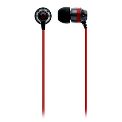 Tudo sobre 'Fone de Ouvido Ink´D Preto e Vermelho - Skullcandy'