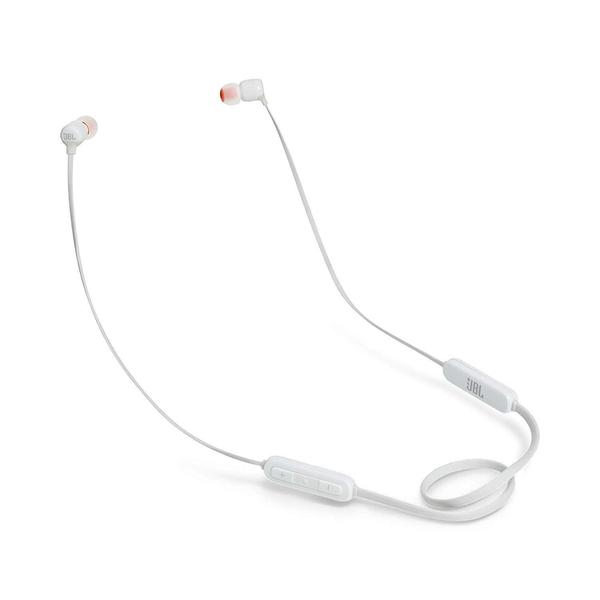 Fone de Ouvido Intra-auricular Bluetooth com Microfone JBL T110BT Branco