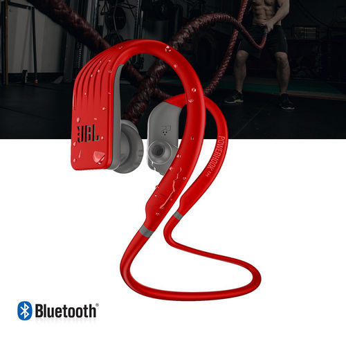 Fone de Ouvido Jbl Endurance Jump Bluetooth Esportivo Vermelho