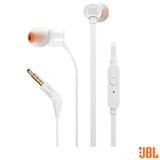 Fone de Ouvido JBL In Ear Intra-Auricular Branco - JBLT110WHT