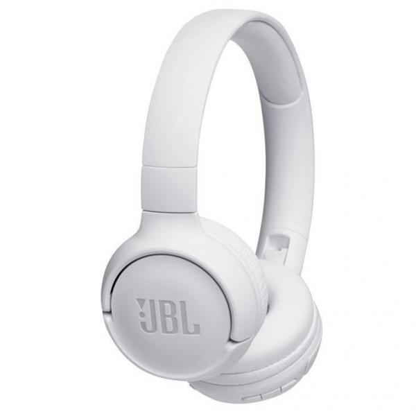 Fone de Ouvido JBL, On Ear, Tune 500, Bluetooth, Branco